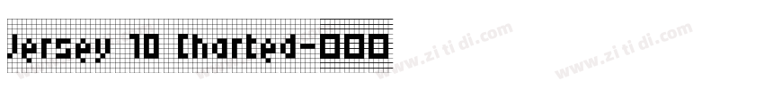 Jersey 10 Charted字体转换